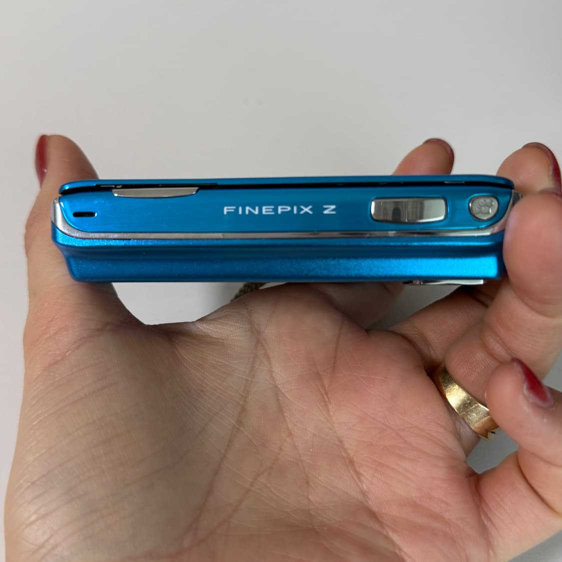 후지필름 파인픽스 z70 빈티지 디카 디지털카메라 블루 상품이미지3