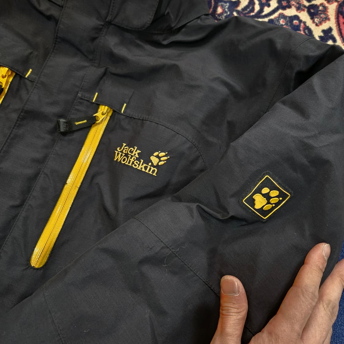 잭울프스킨 고어텍스 바람막이 점퍼 자켓 M size 상품이미지6