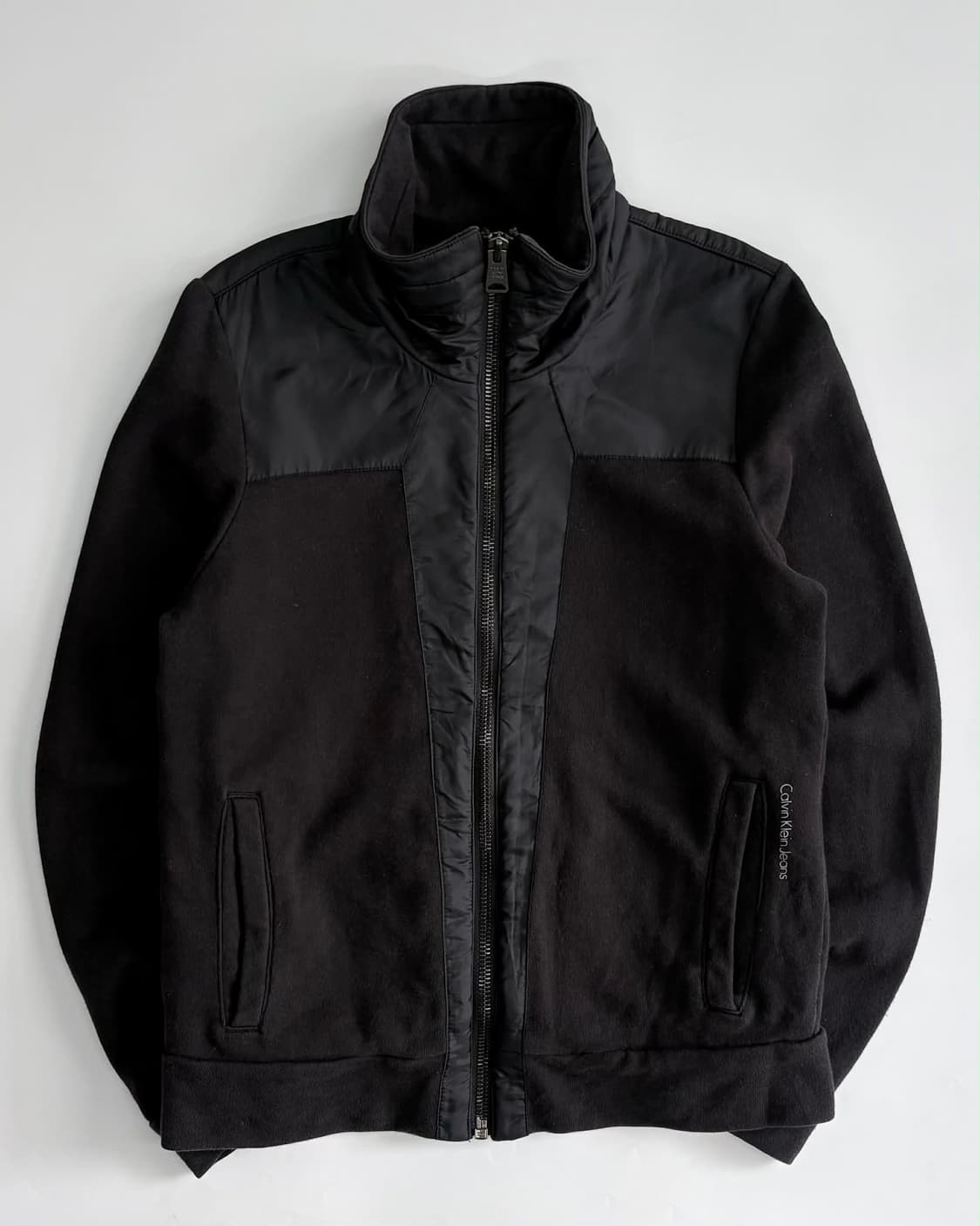 [M] 캘빈클라인 진스 나일론 패치 코튼 자켓 져지 상품이미지1