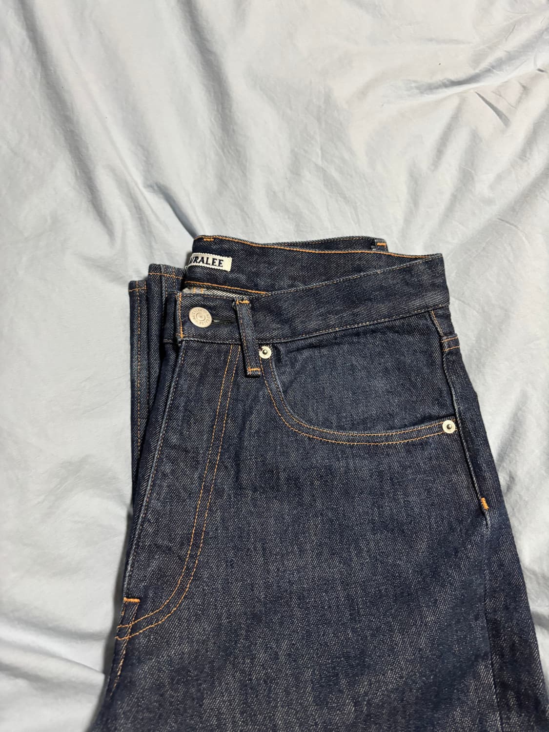 오라리 하드트위스트 5p 데님 28 상품이미지3