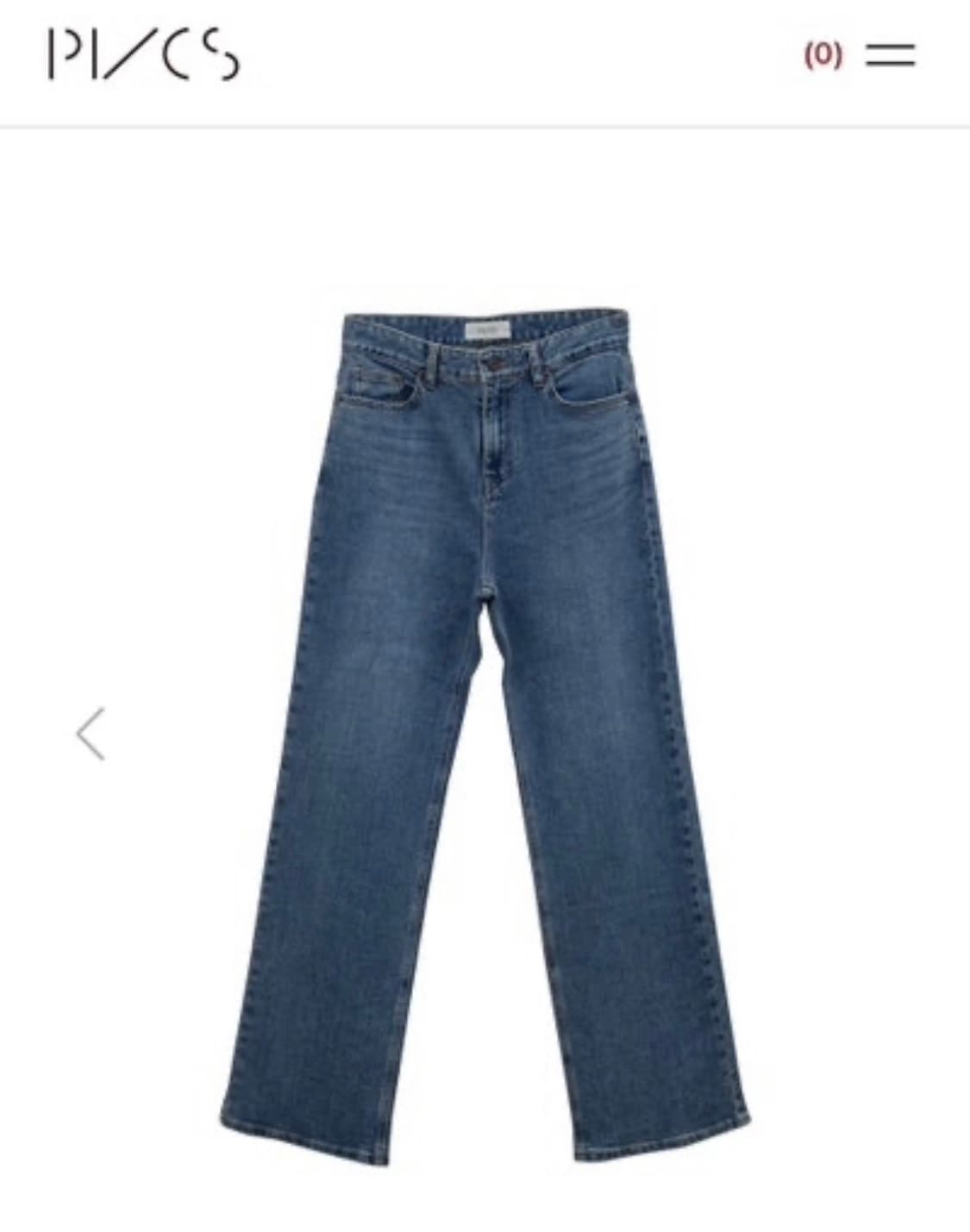 프븕스 pvcs 플레인와이드데님 팬츠 상품이미지1