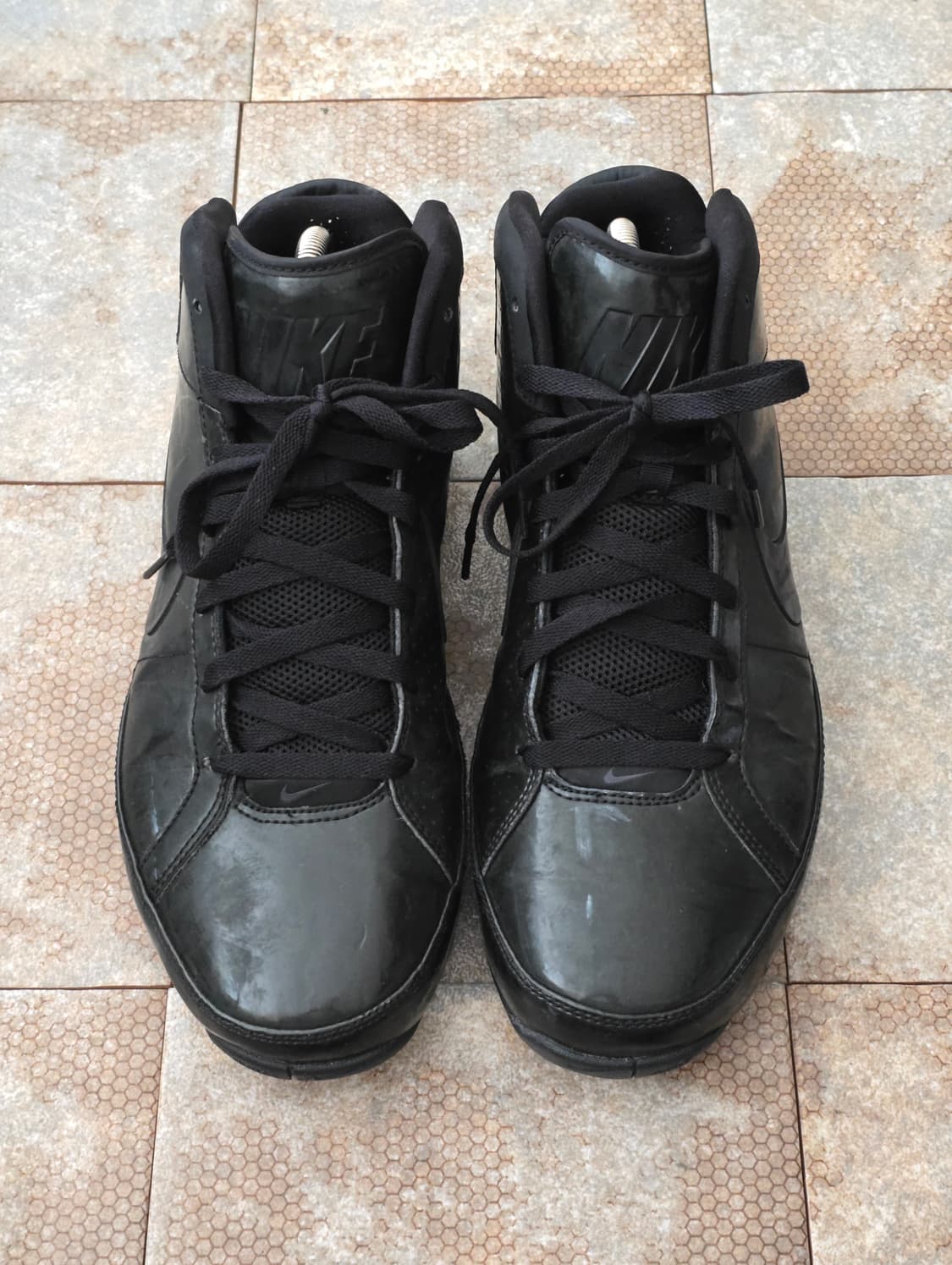 (285)나이키 빈티지 줌 허슬 블랙 페이턴트  상품이미지2