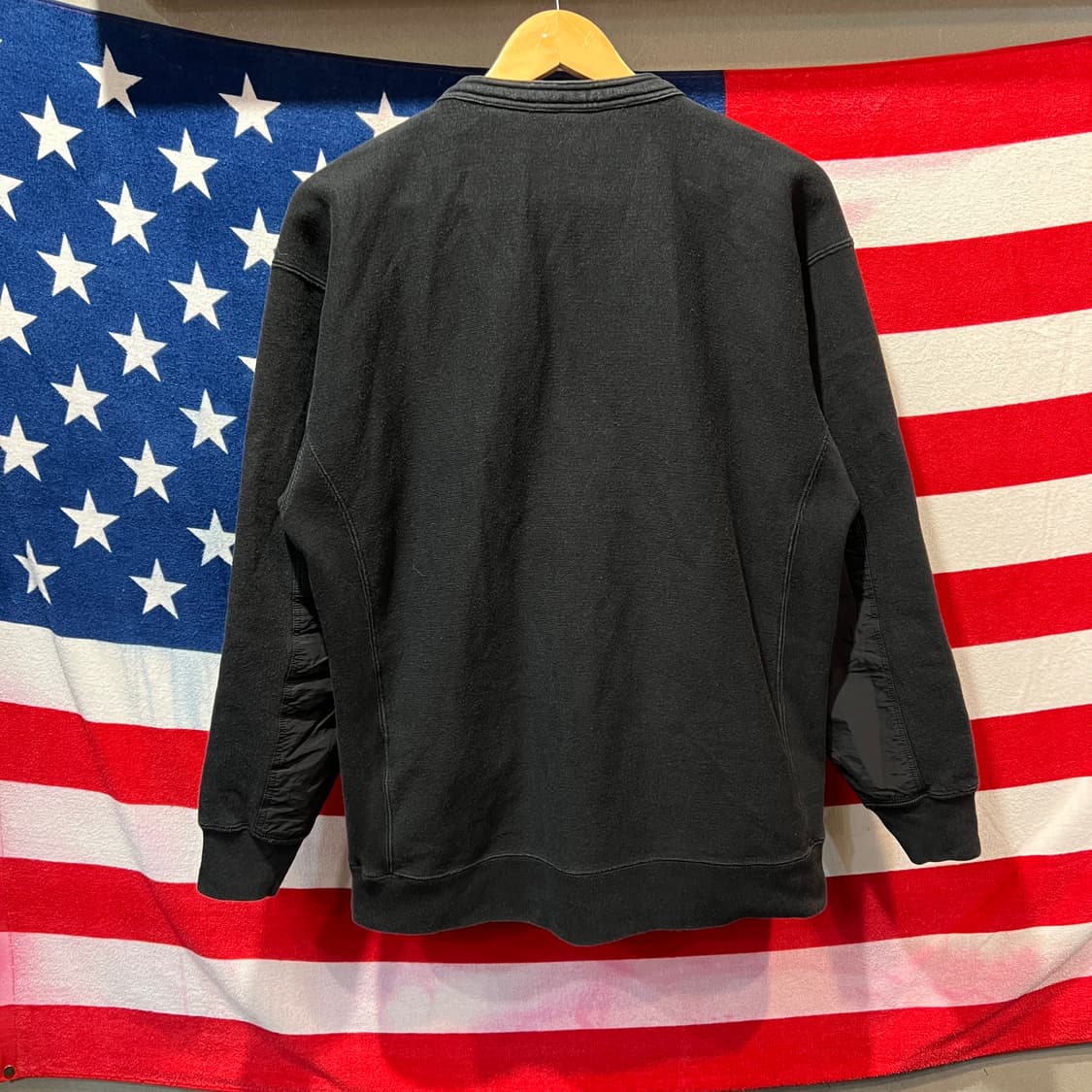 챔피온 리버스위브 차이나카라 맨투맨 상품이미지2