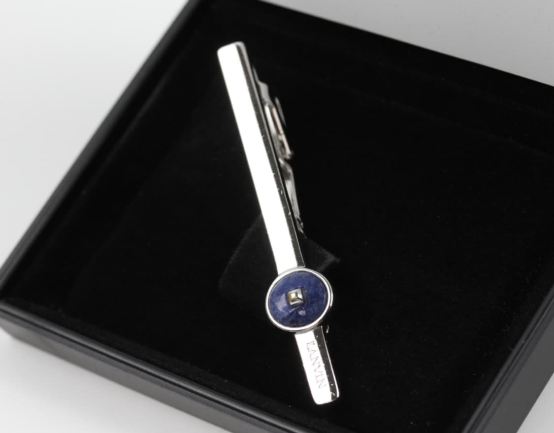 랑방 B+등급 6.1cm 남자 명품 넥타이핀 빈티지 상품이미지1