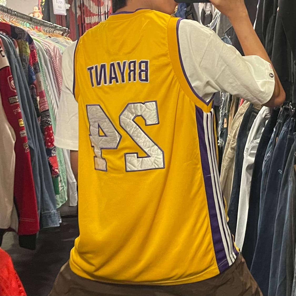 [IM] NBA  레이커스 옐로우 농구 나시 상품이미지7