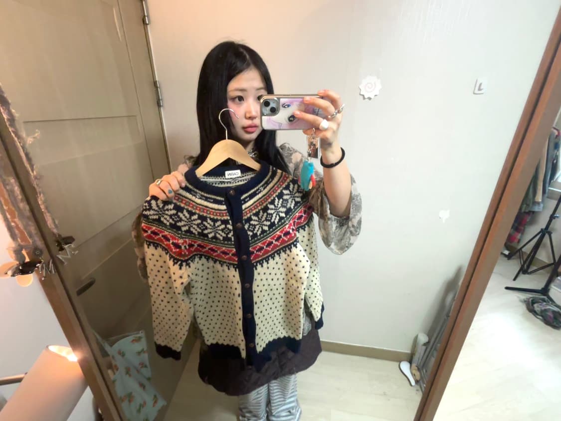 노르딕 가디건 상품이미지1