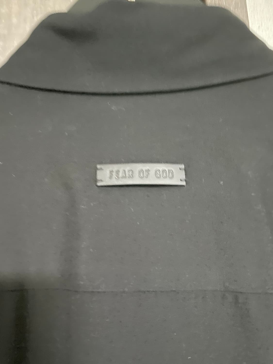 Fear of God 이터널 오버 셔츠 블랙 상품이미지3