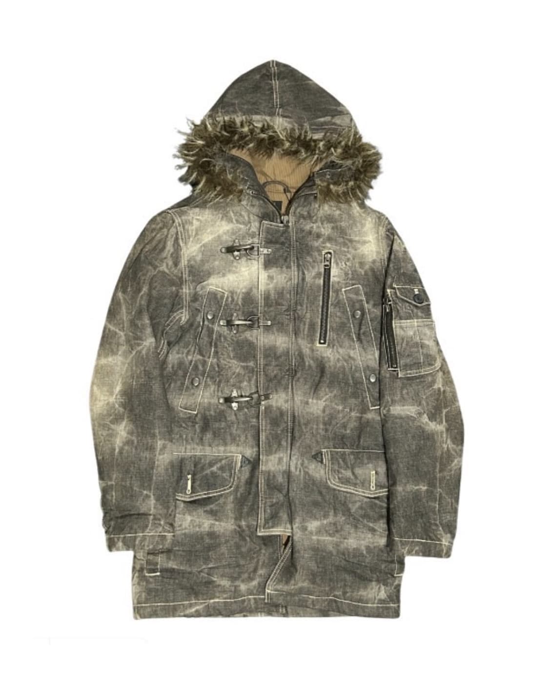 Y2K Washing Half Coat M 상품이미지1