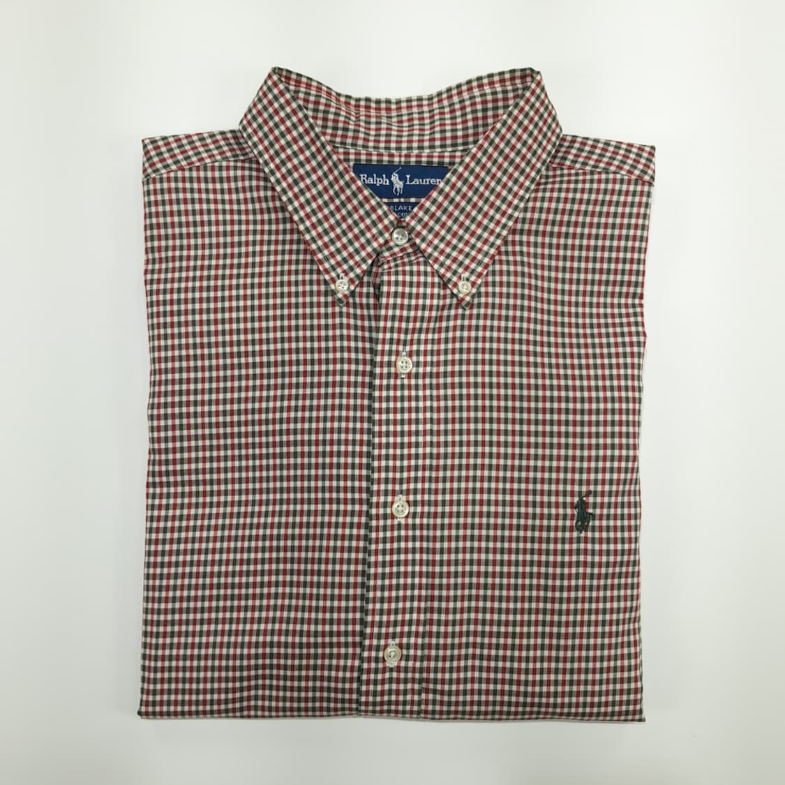 CN763 2XL 폴로 랄프로렌 크리스마스 마이크로체크 긴팔 셔츠 남방 상품이미지8