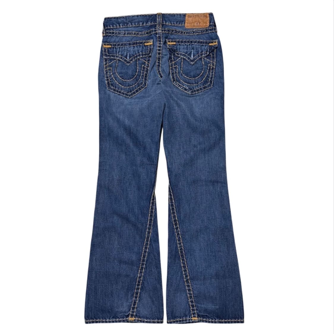 트루릴리전 플레어 데미지 부츠컷 데님팬츠 상품이미지3