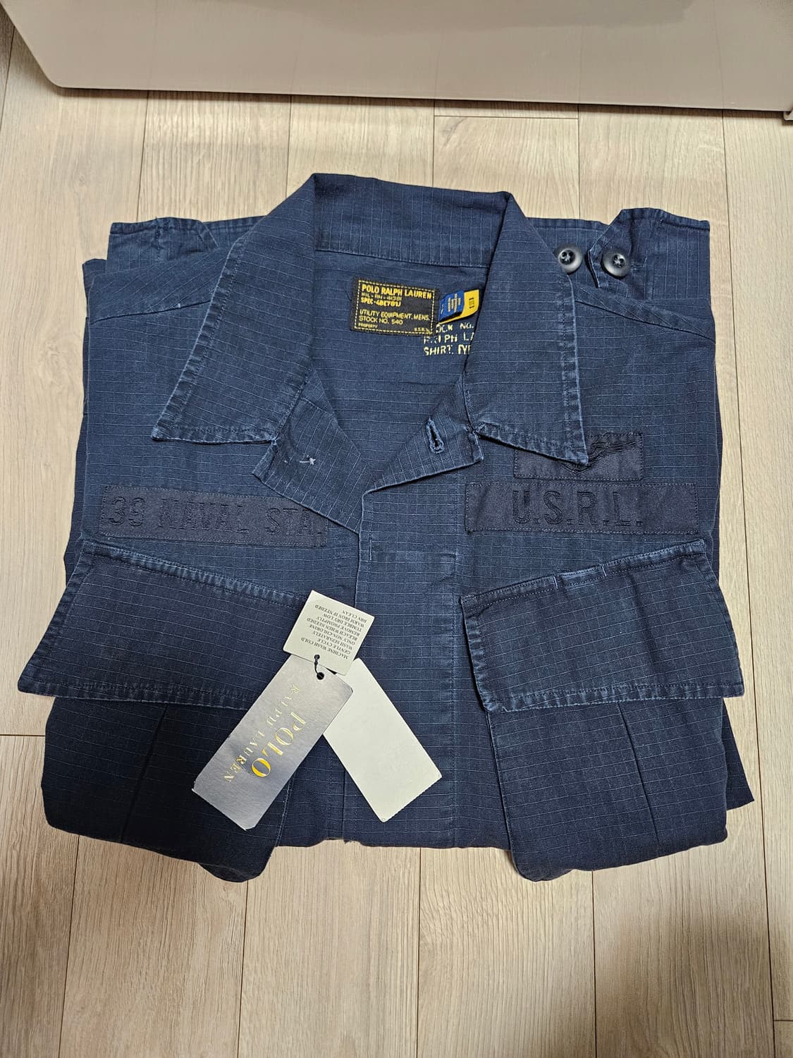 폴로 랄프로렌 립스탑 필드 야상 자켓(Aviatr nvy) 상품이미지5