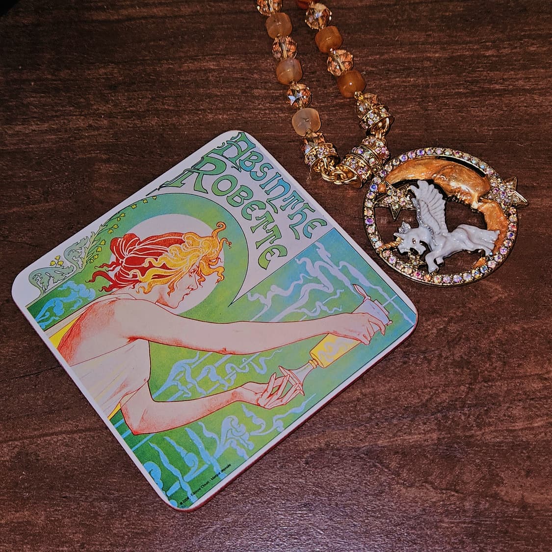 미국 포스터 아트 빈티지 코스터 6p 세트 상품이미지6