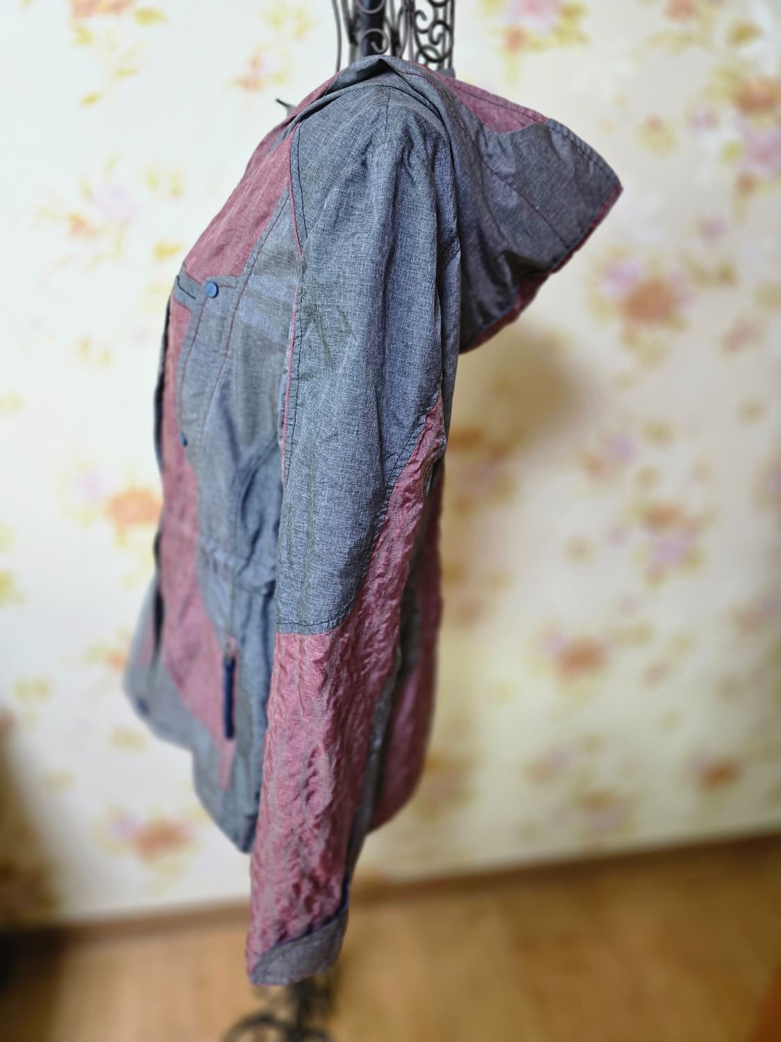 TANKUS배색 후드 자켓 S (55) 상품이미지5