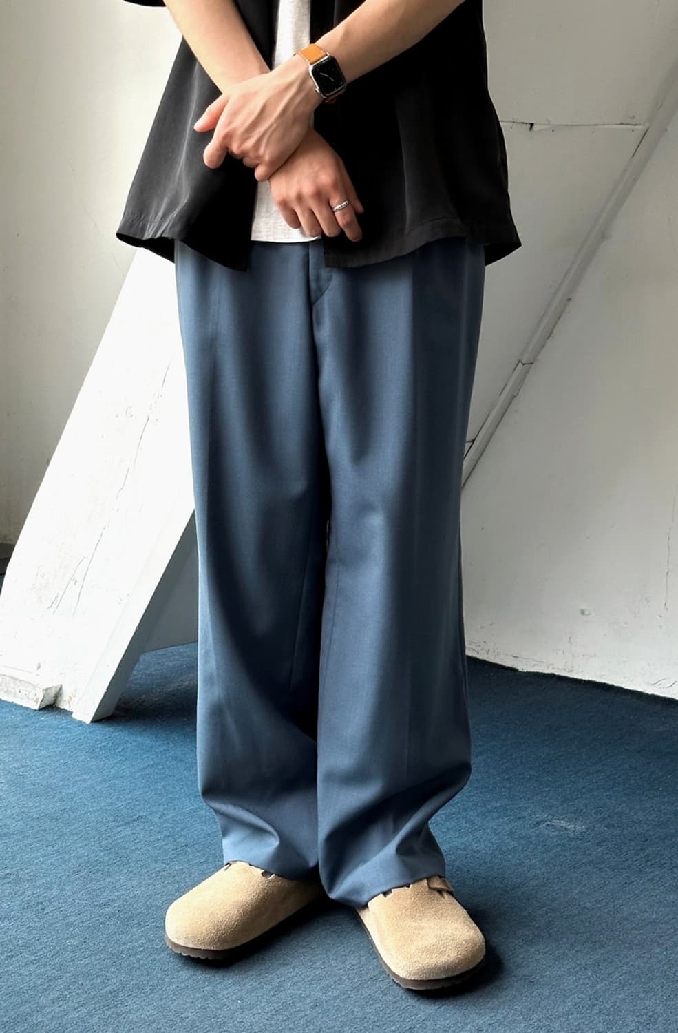 Tropical wool 2 pleats trouser 상품이미지10