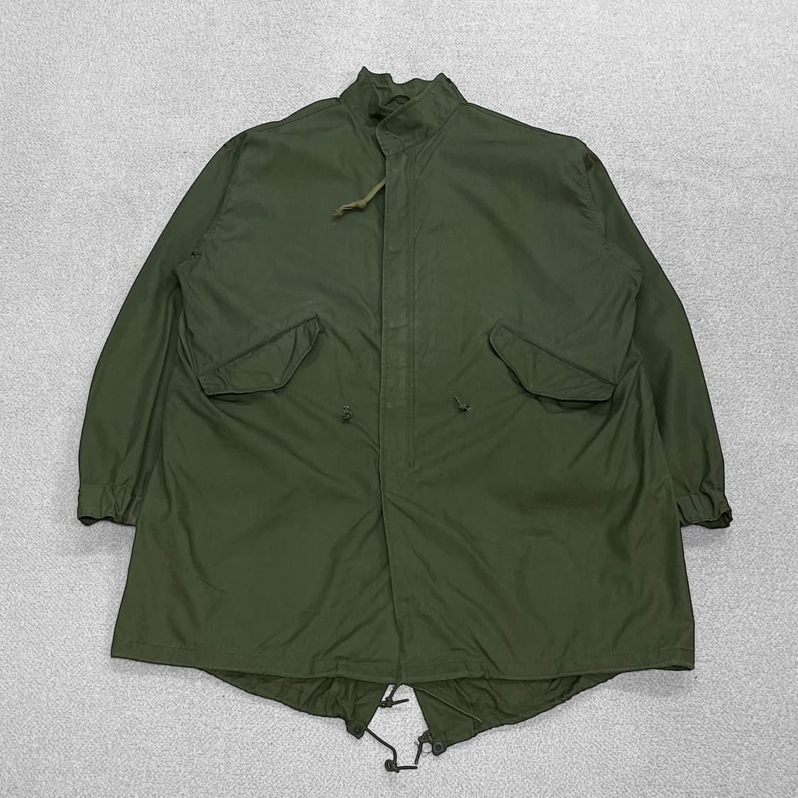 M-65 피쉬테일 오리지널 개파카 카키 상품이미지1