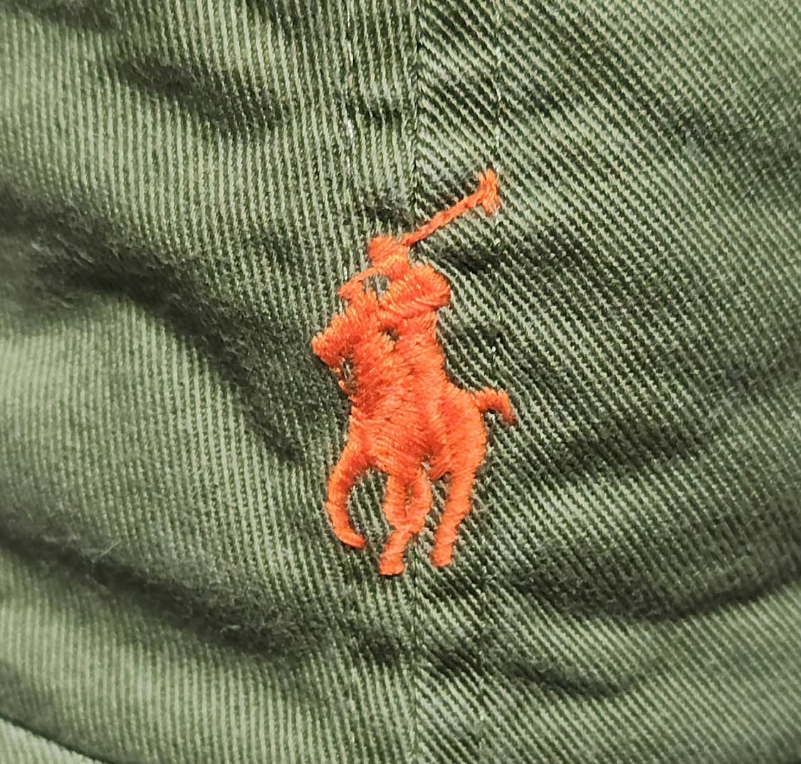 Polo 카키색 자수로코 볼캡(free) 상품이미지4