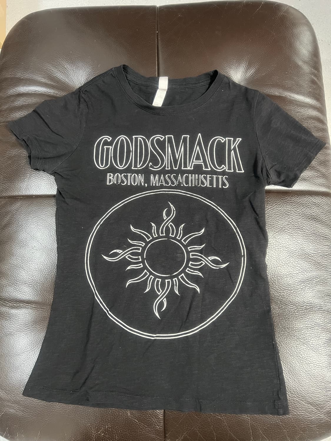 Usa 갓스맥 GODSMACK 블랙 반팔 티셔츠 상품이미지1