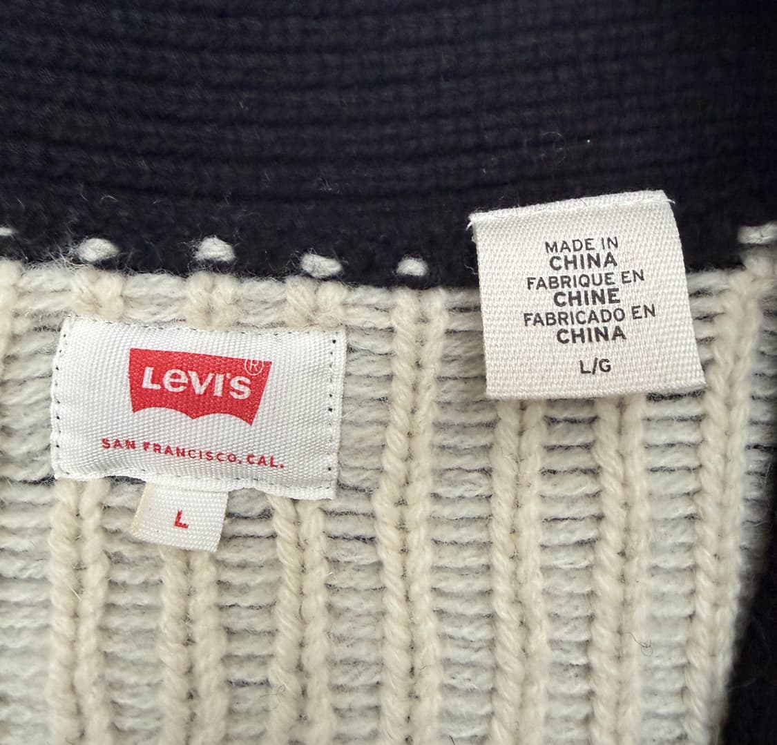 리바이스 나바호 가디건 L 상품이미지2