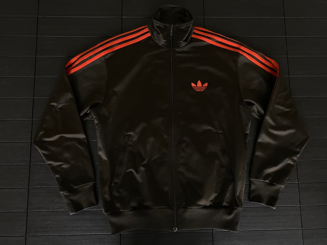 (L) 아디다스 파이어버드 져지 트랙탑 브라운 오렌지 상품이미지1