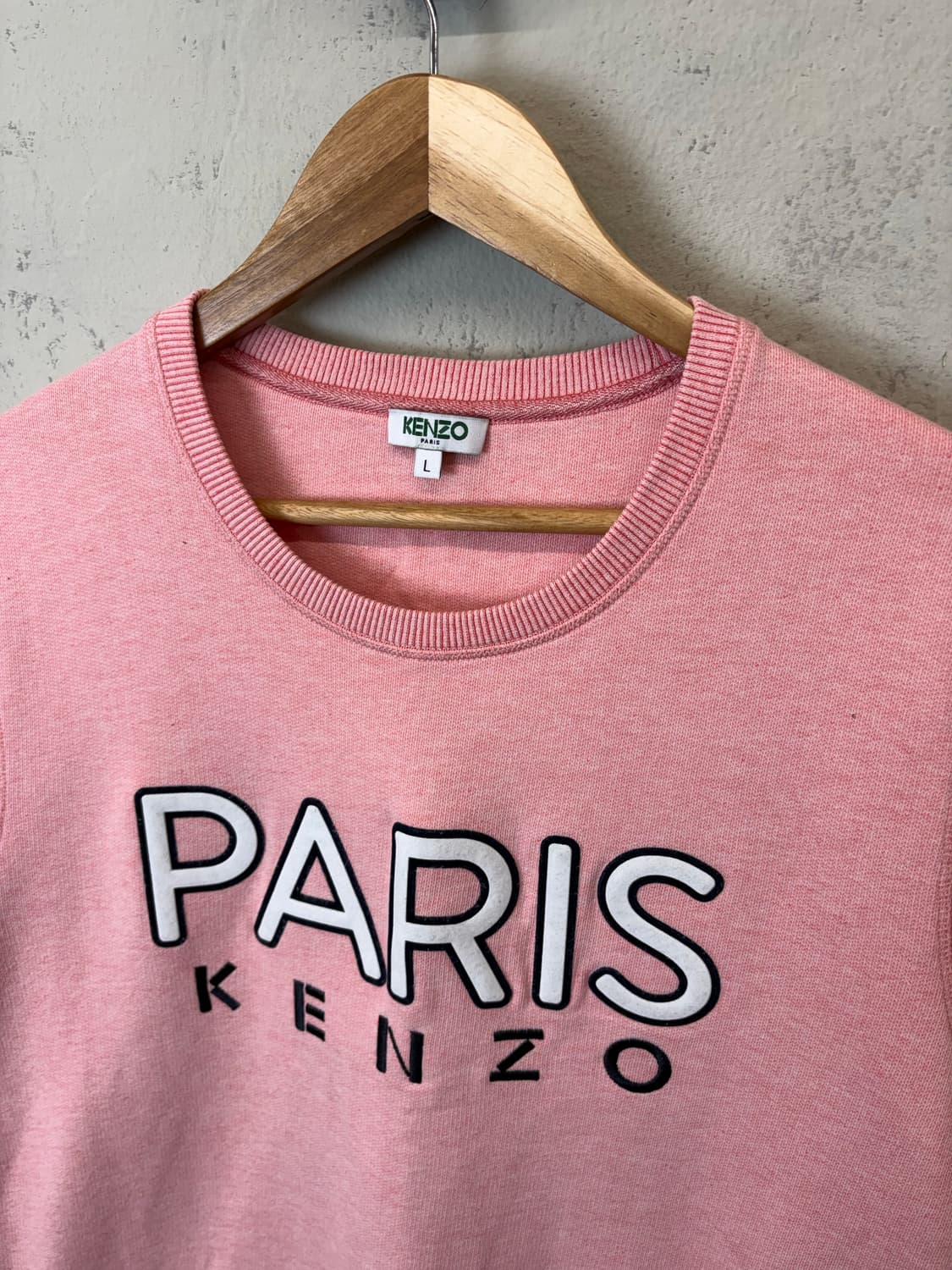 KENZO 겐조 파리 핑크 맨투맨 상품이미지5