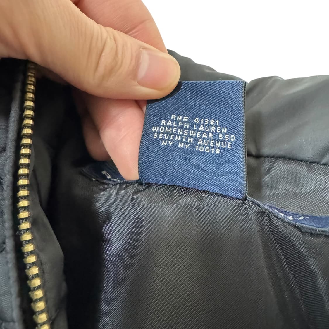 여성 폴로 랄프로렌 퀼팅 빅폴로니 자켓 상품이미지7