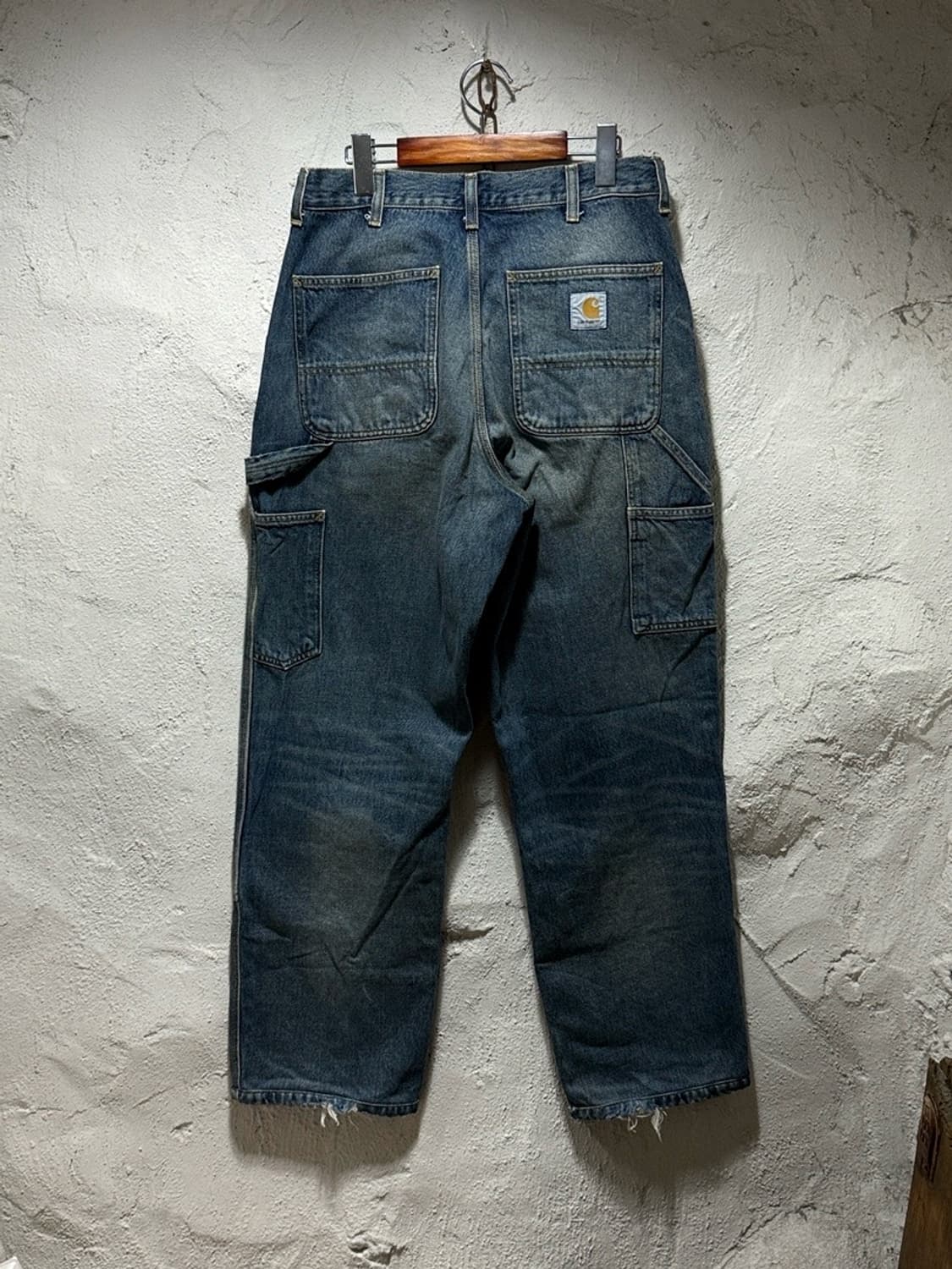 Carhartt 칼하트 데님 더블니 카펜터 팬츠 아메리칸 캐쥬얼 워크웨어 상품이미지3