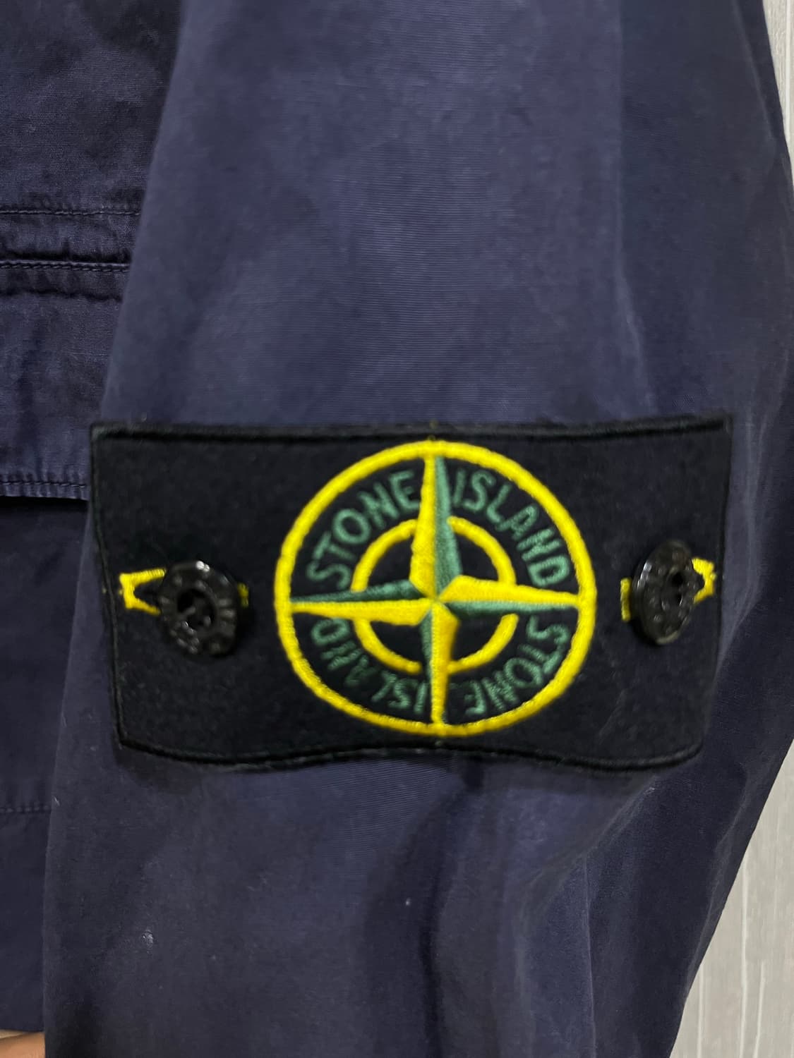 스톤아일랜드 네이비 코튼 포켓 셔츠 상품이미지2