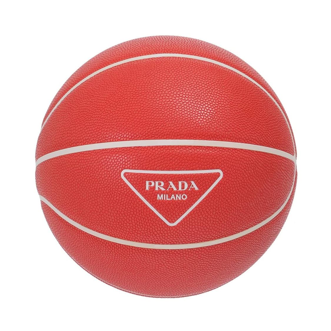 새상품 프라다 농구공 로고 프린트 밴드 하네스 레드 컬러 상품이미지3