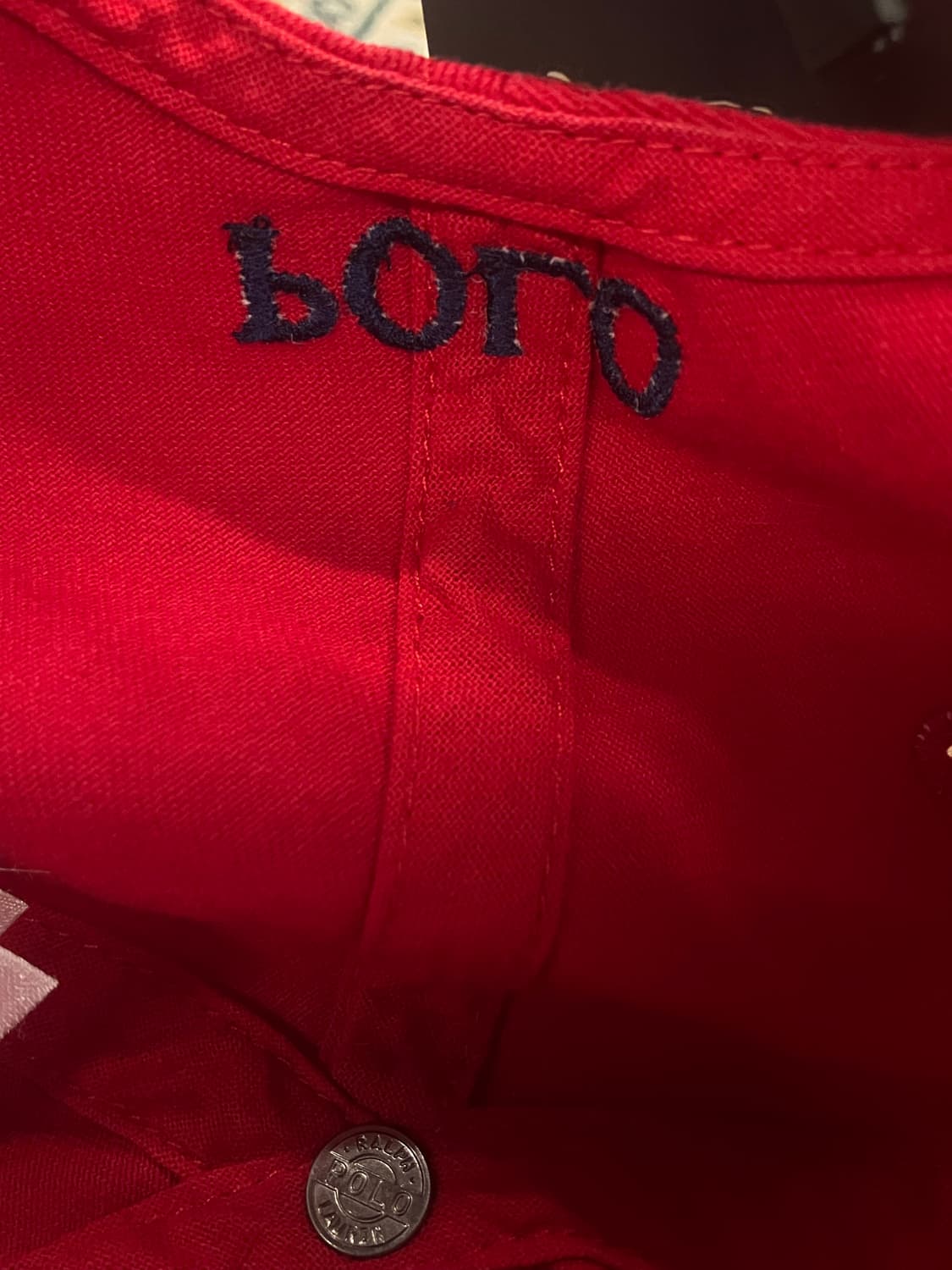 폴로 랄프로렌 볼캡 레드  #csz2410 상품이미지4