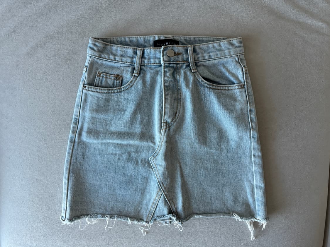 청치마 데님스커트  상품이미지1