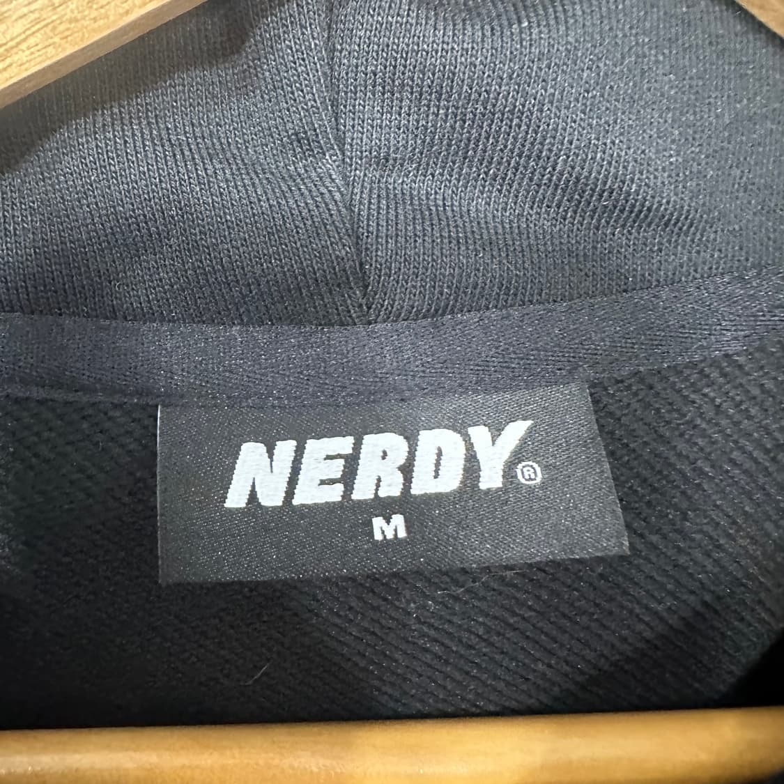 널디 크롭 후드집업M 상품이미지3