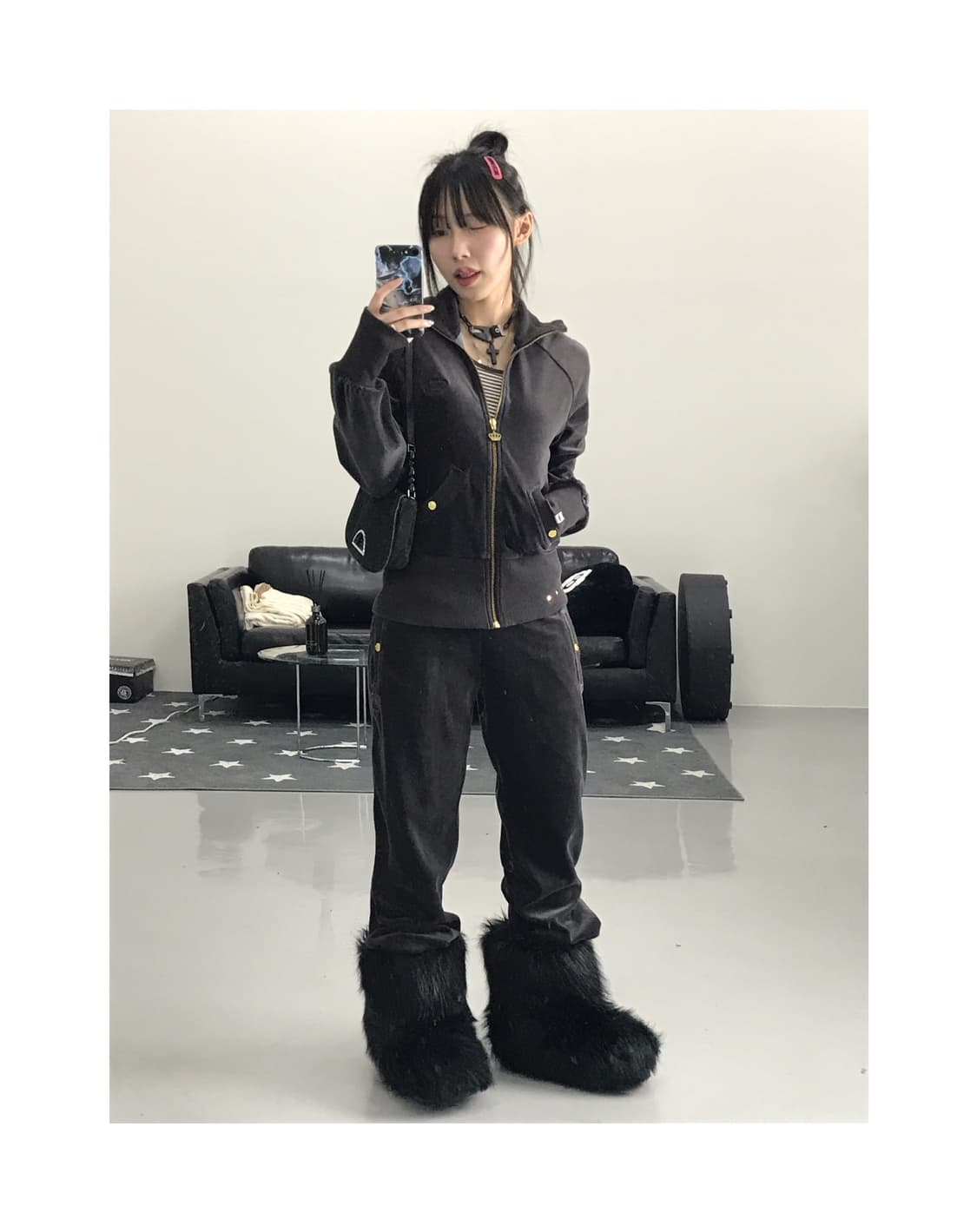Adidas X Missy Elliot velvet set(2pc) 상품이미지1