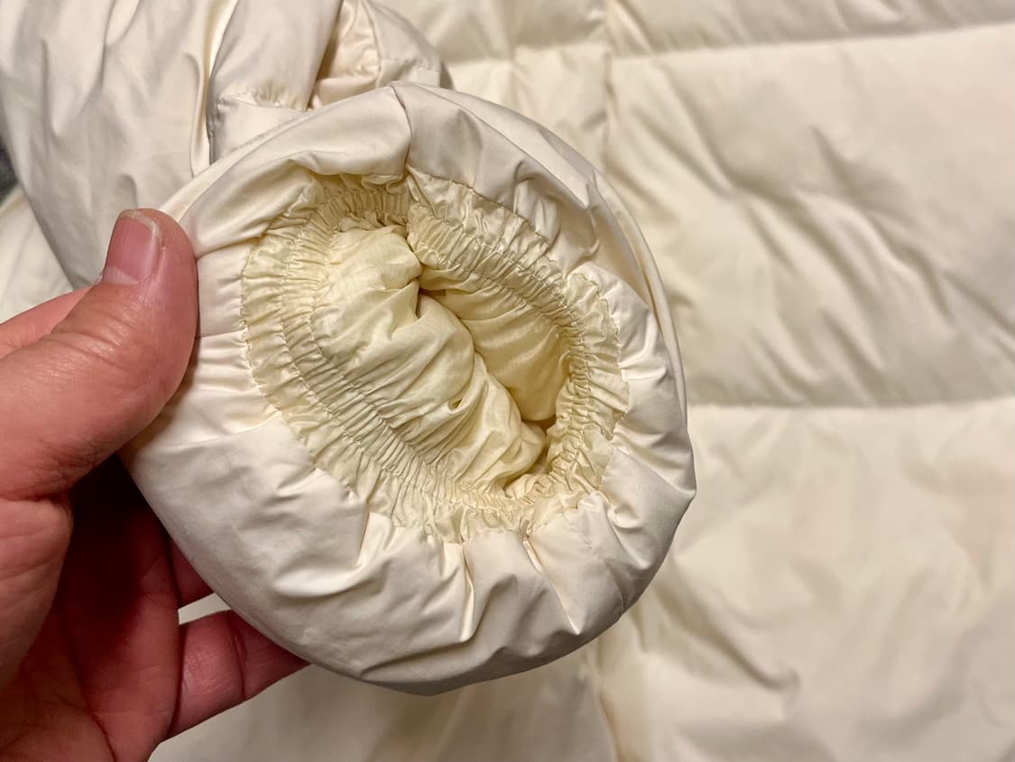 [55] 유니클로 아이보리 다운패딩 S  상품이미지4