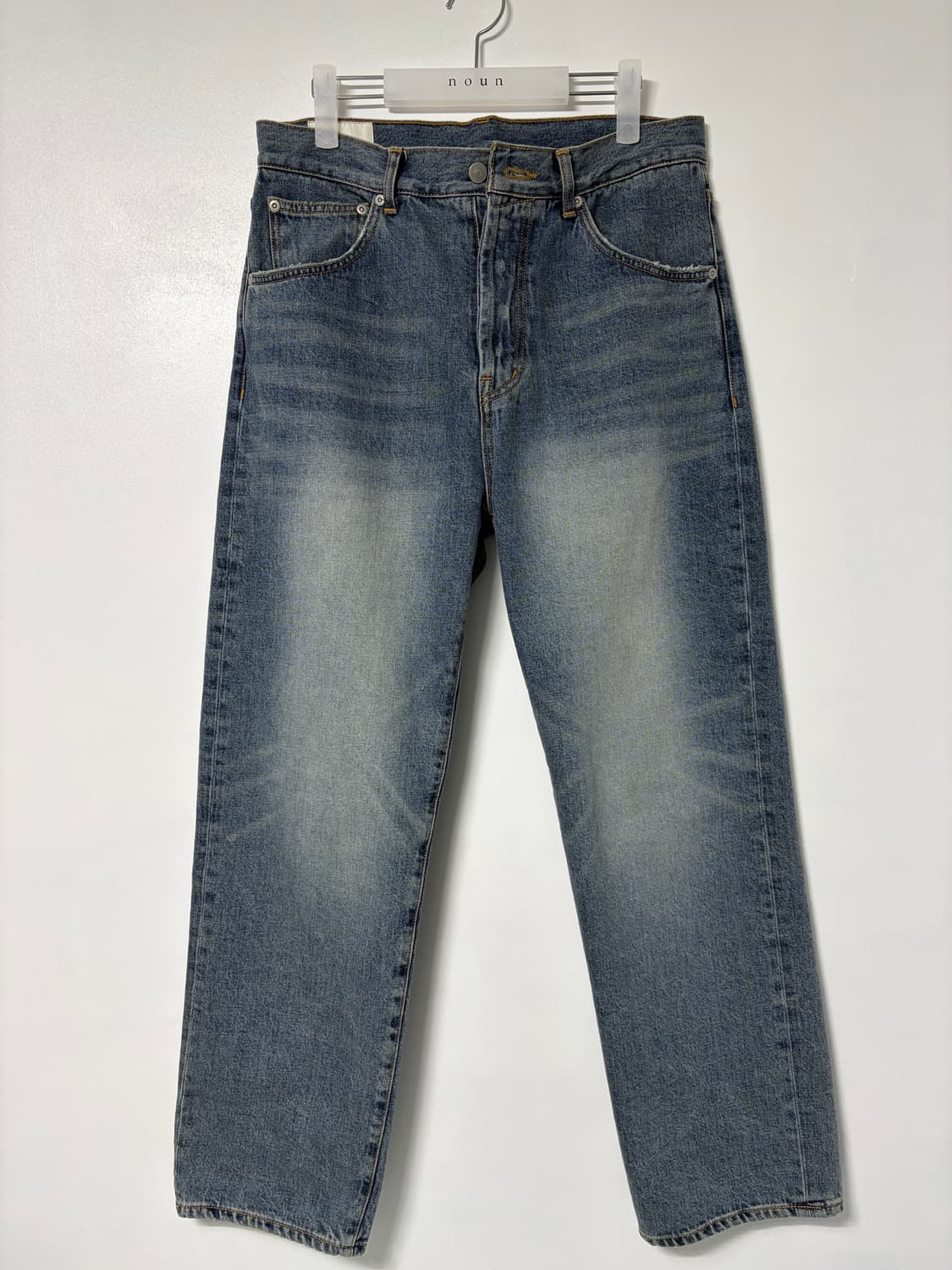 아트이프액츠 5P 레귤러 데님팬츠 유즈드 인디고 M 상품이미지1