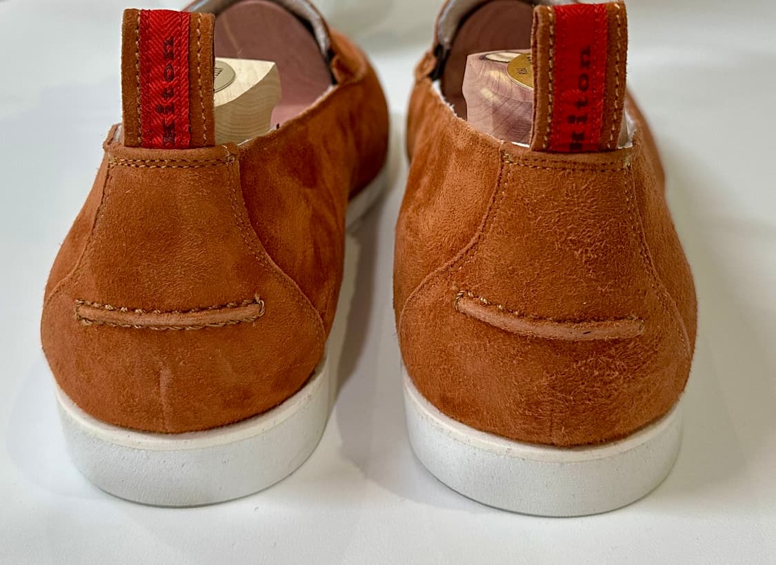 키톤 나폴리 스웨이드 송아지 가죽 로퍼 새상품 상품이미지4