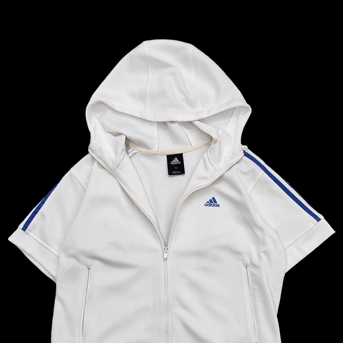 아디다스 빈티지 화이트 삼선 반팔져지 상품이미지3