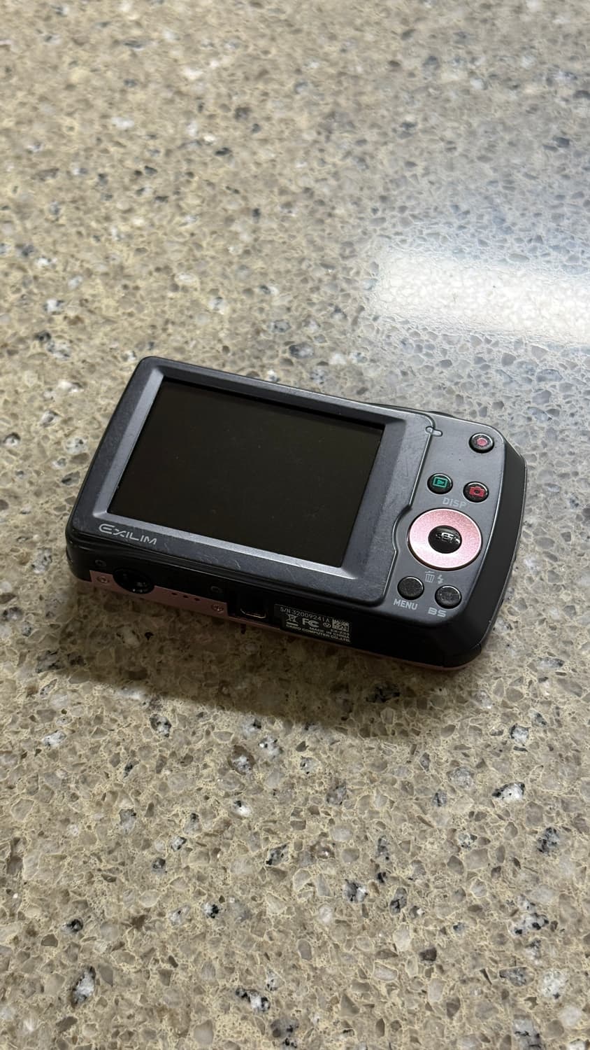 카시오 엑슬림 ex-z33 베이비 핑크 상품이미지2