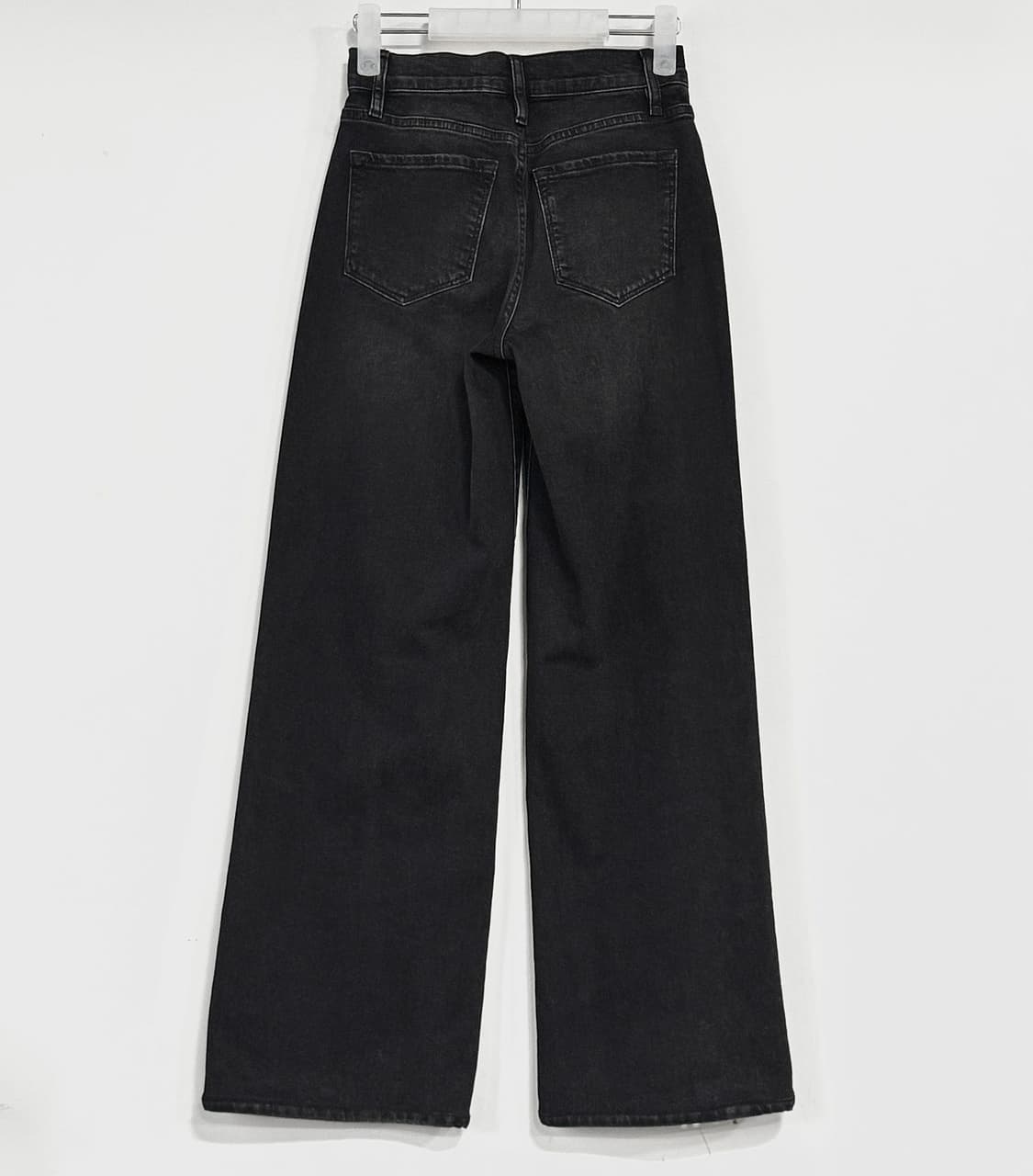 프레임 르 슬림 팔라쪼 블랙 데님 진 (24) 상품이미지6