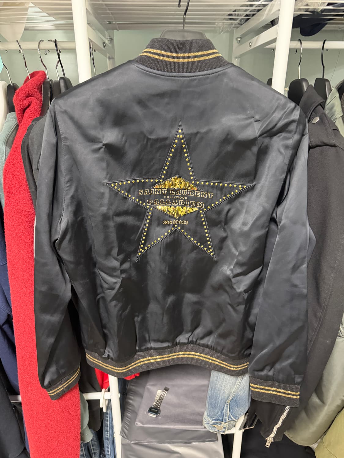 생로랑 2016 FW 할리우드 팔라듐 테디 자켓(46) 상품이미지4