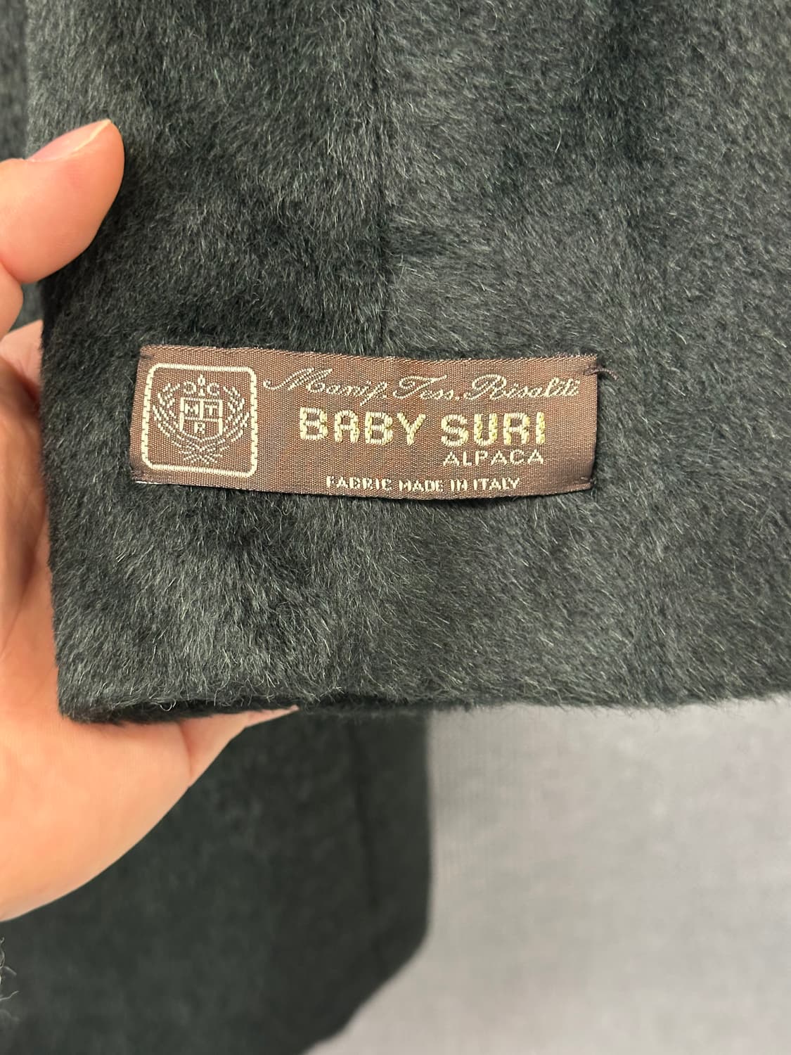 CRESSON PRESTIGE 베이비 수리 알파카 코트 상품이미지4