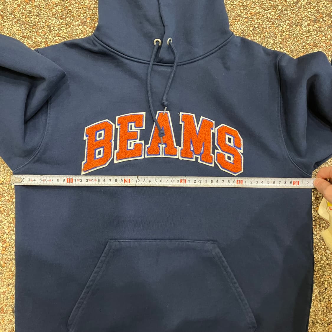 78 빔즈 아치로고 후드티 상품이미지5