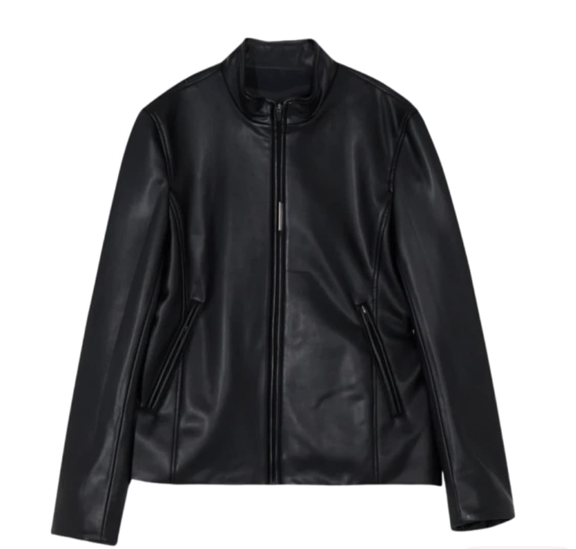 Hyein Seo faux leather jacket 상품이미지4