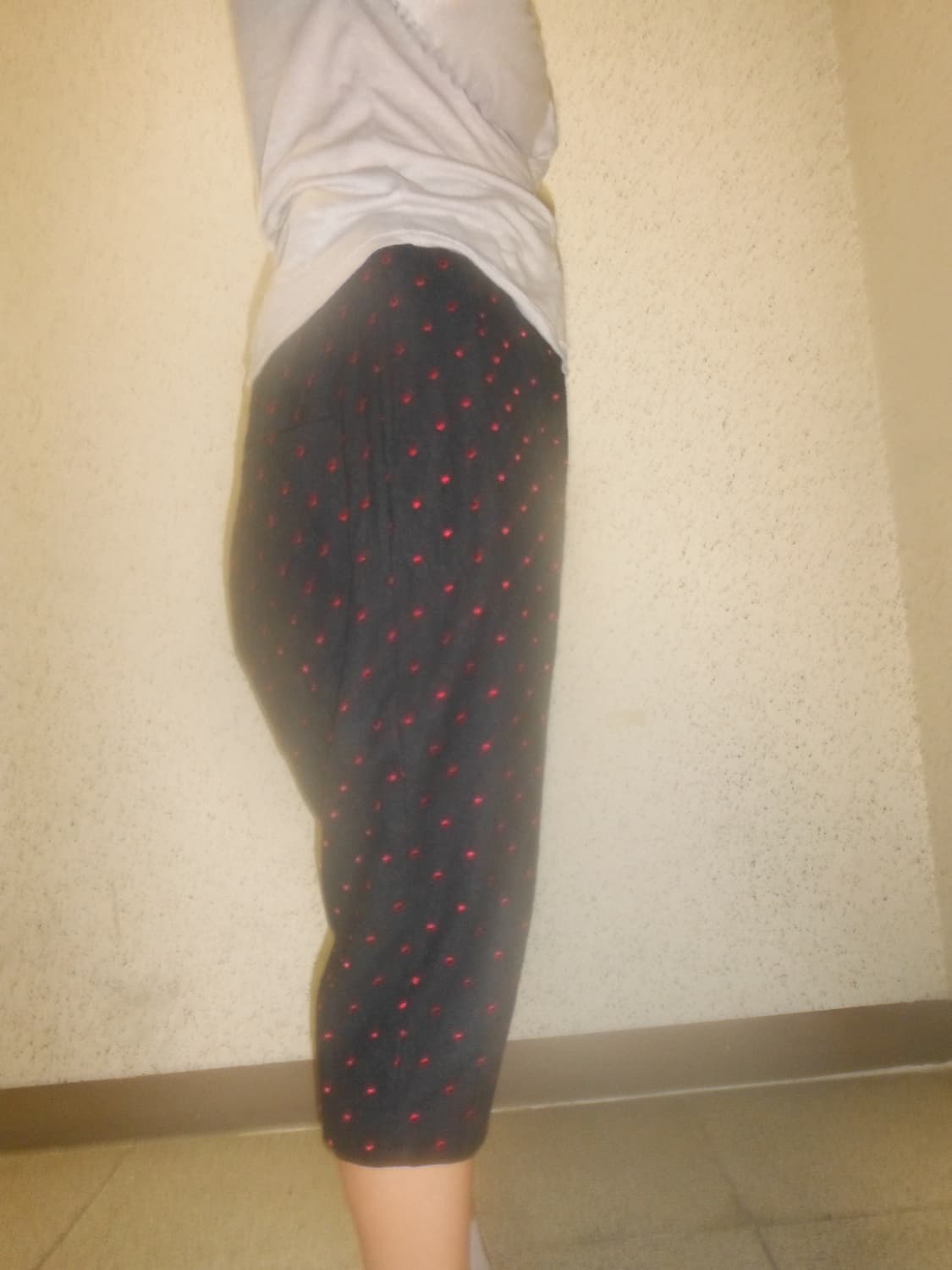 Sunao Kuwahara dots capri pants 상품이미지3