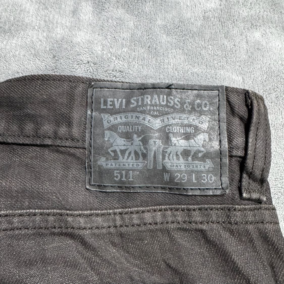 리바이스 511 블랙탭 데님팬츠 29X30 상품이미지5