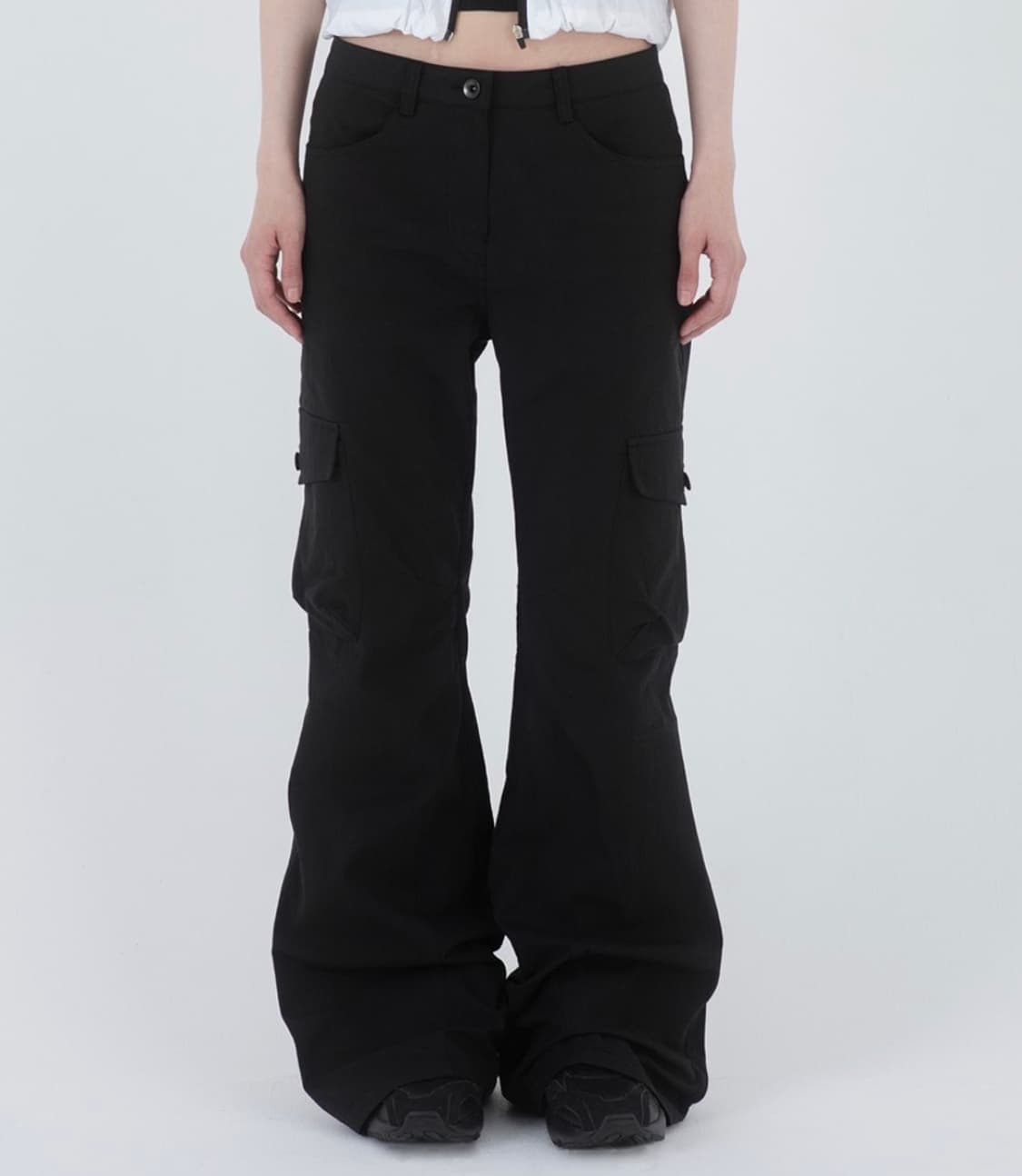 미세키서울 포켓 카고 부츠컷 팬츠 2사이즈 상품이미지1