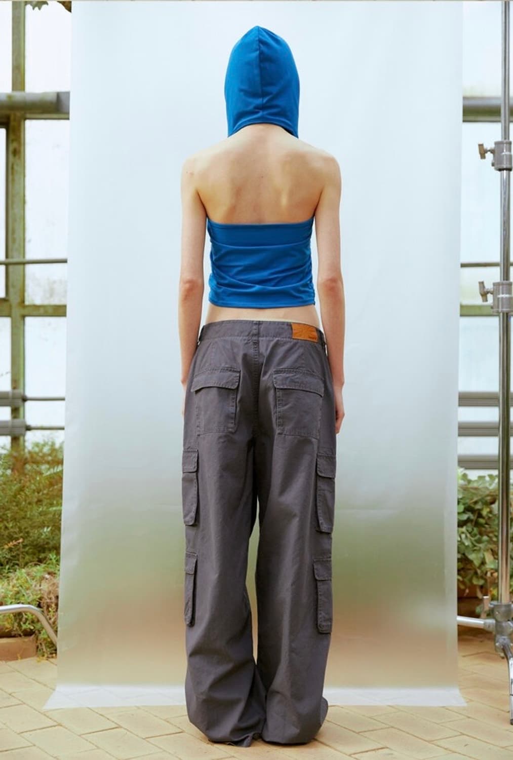 써틴먼스 13month 워싱 카고 팬츠 바지 차콜 상품이미지3