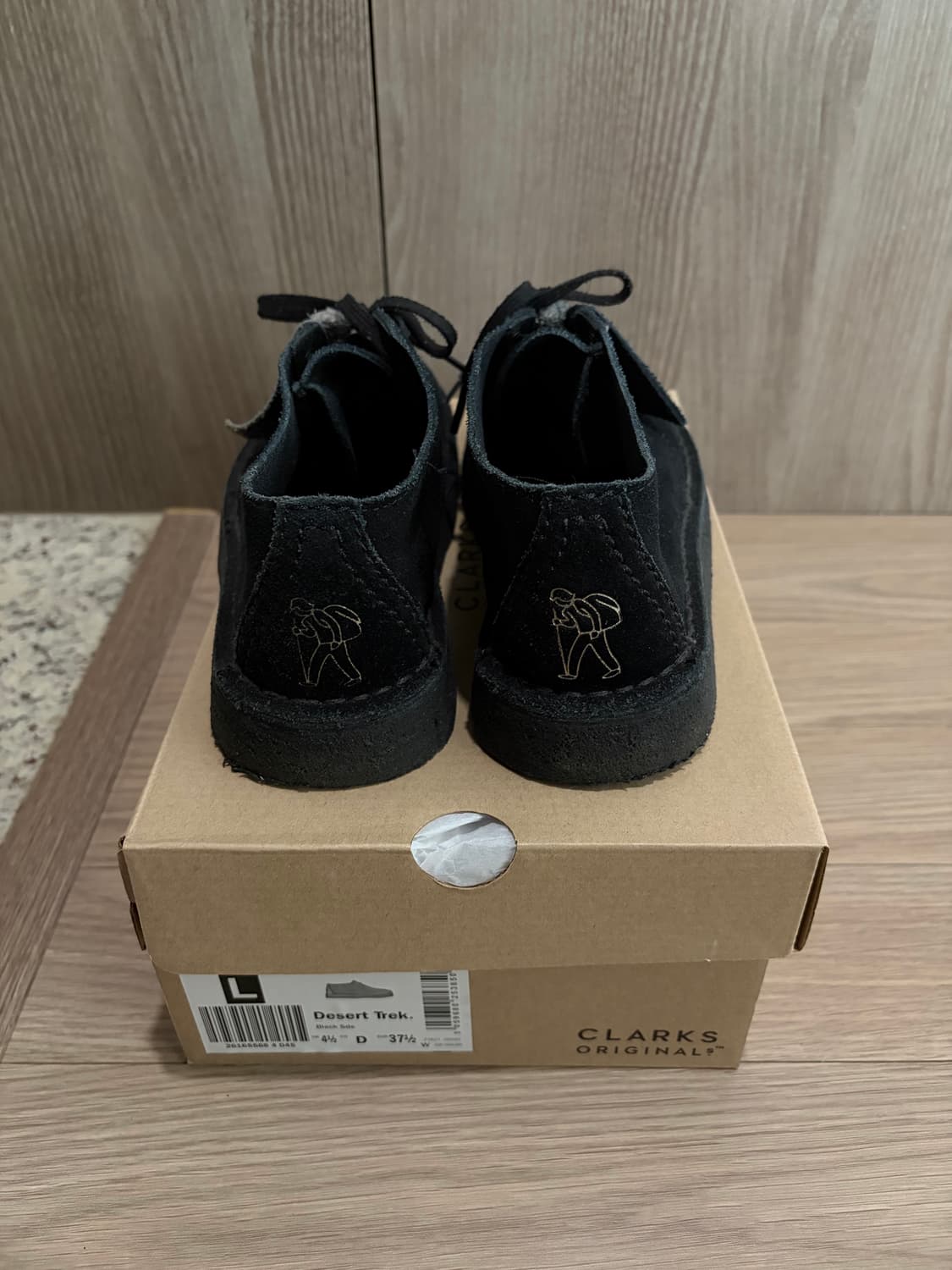 클락스 데저트트렉 블랙 스웨이드 37.5 상품이미지2