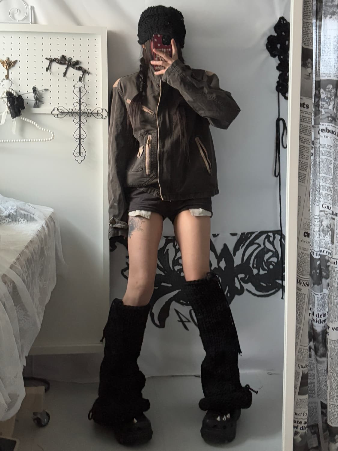 • charcoal neck buckle jacket 상품이미지2