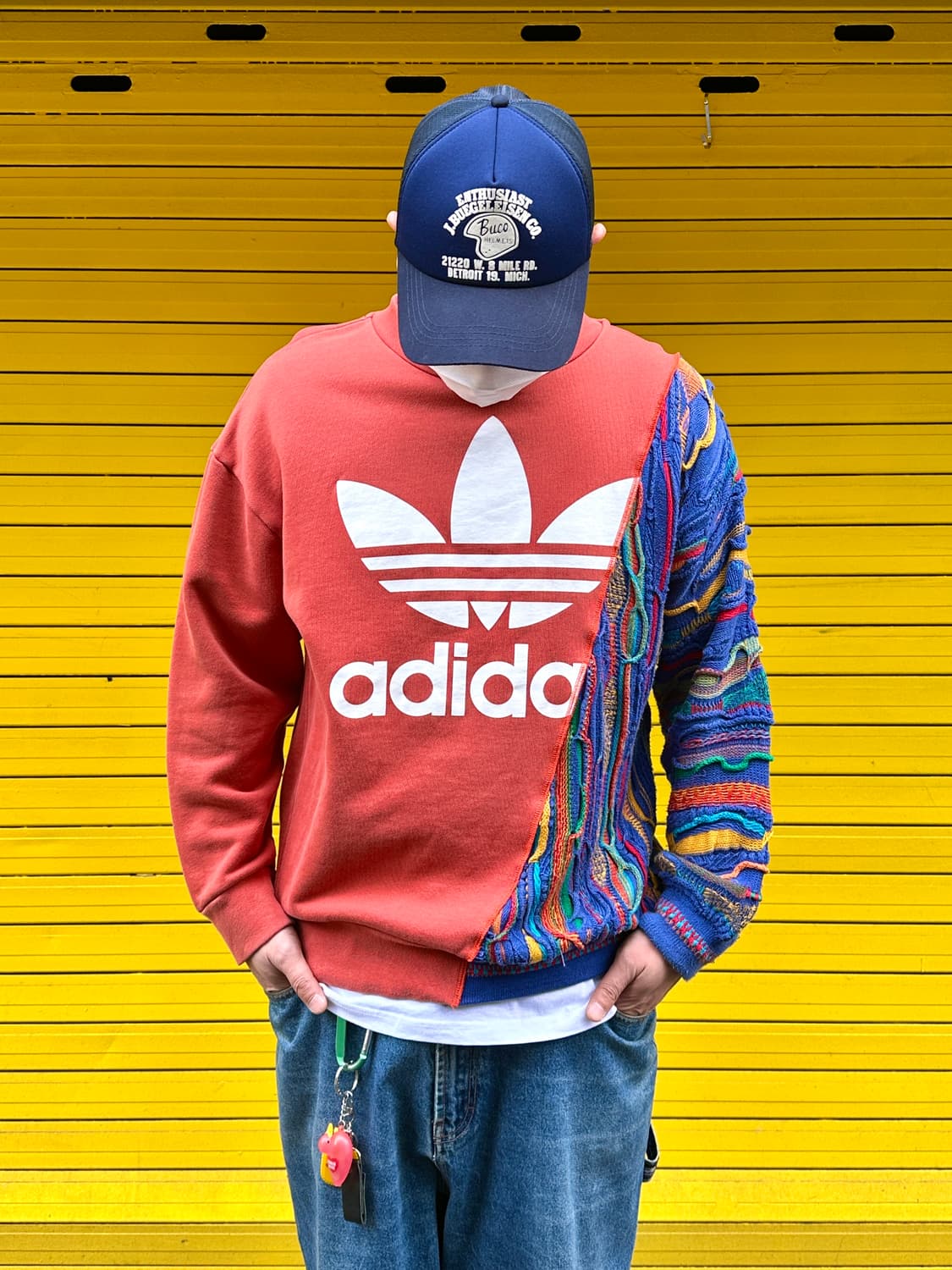 아디다스 쿠지st 믹스 커스텀 맨투맨 상품이미지1