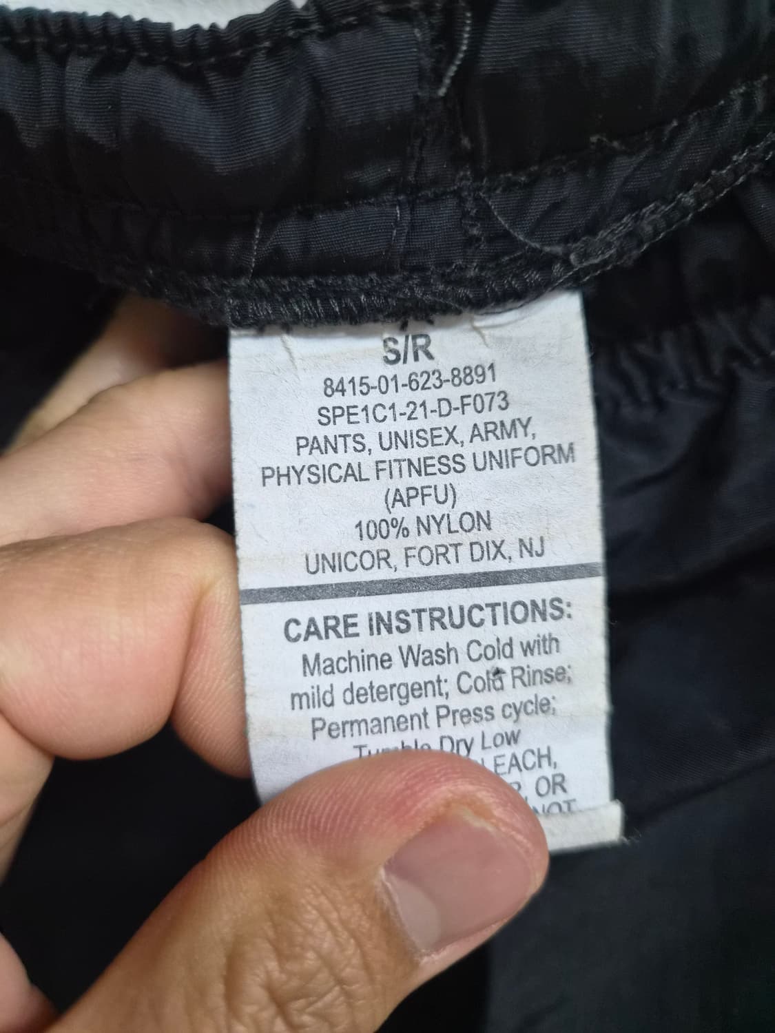 상의 M 하의 S) 미군 US ARMY APFU 트레이닝 셋업 팝니다 상품이미지4